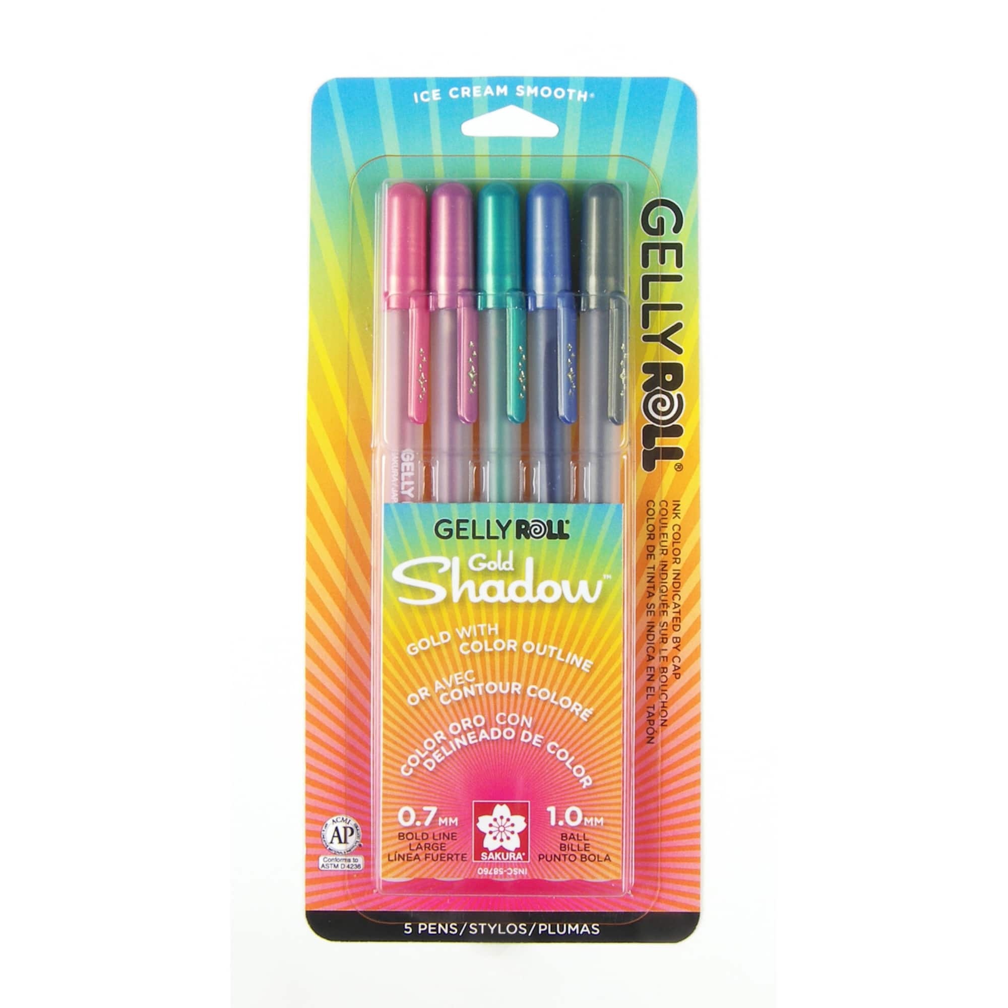 Sakura® Gelly Roll® Gold Shadow™ Pen Set
